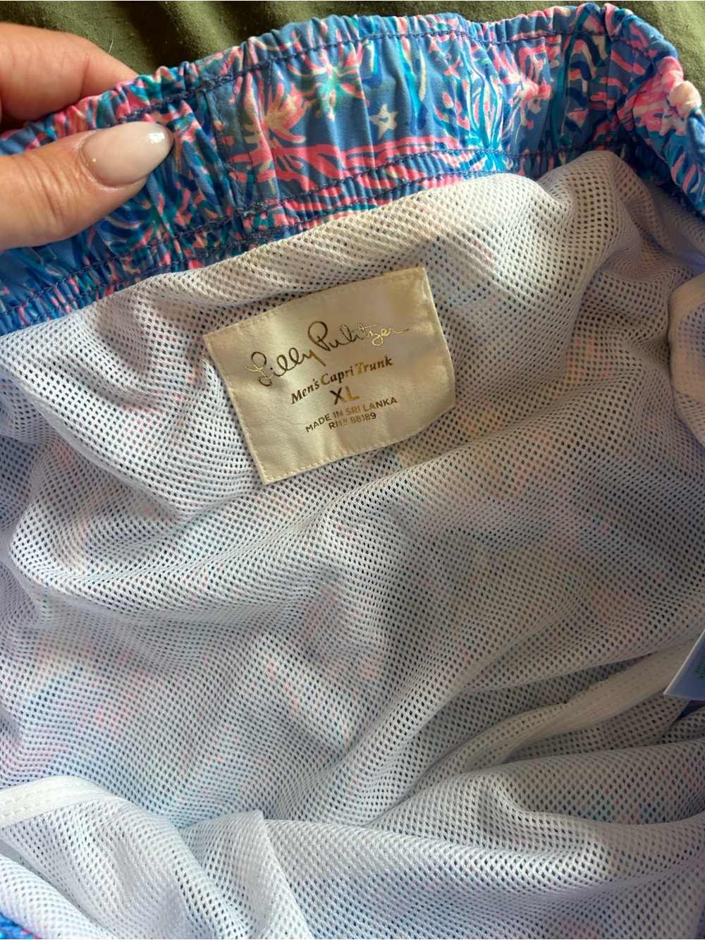 GUC Lilly Pulitzer patriotic family matching swim - Picture 13 of 16